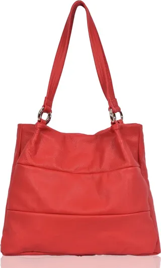 Owen Barry - Leather Shoulder Bag Marlowe - Chilli