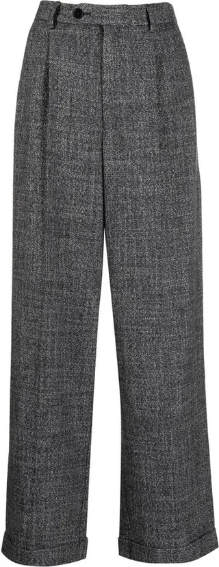 Straight-Leg Trousers