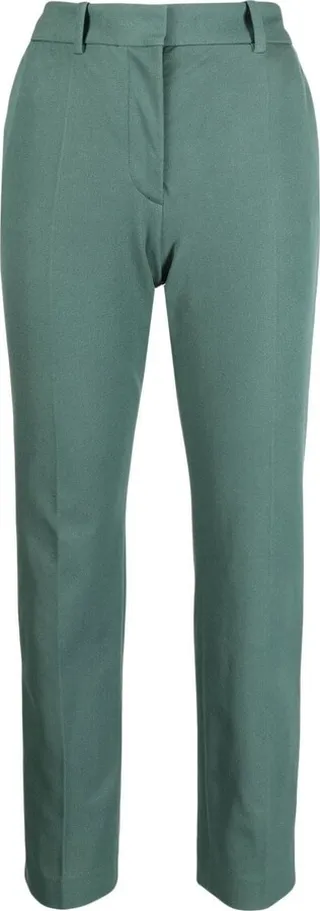 Straight-Leg Tailored Trousers