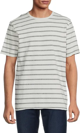 Striped Crewneck Tee