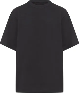 Y-3 Logo Patch Oversize Crewneck T-Shirt