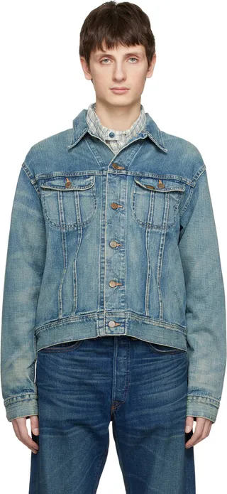RRL Blue Leeland Denim Jacket