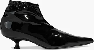 Volos patent-leather ankle boots