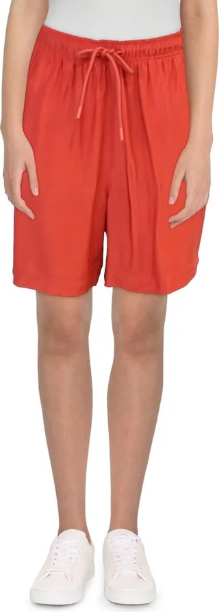 Womens Drawstring Casual Bermuda Shorts