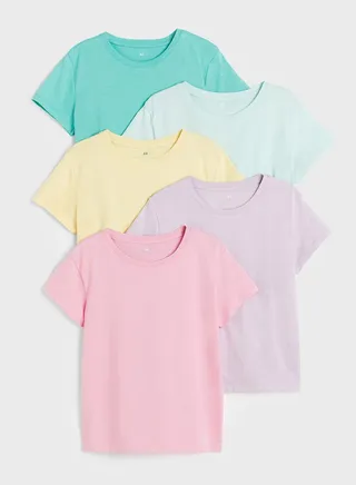 Kids 5 Pack Essential Tops