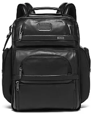 Tumi Alpha 3 Leather Brief Pack