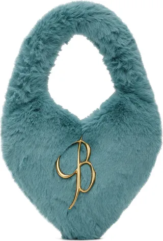Blumarine Blue Heart Bag