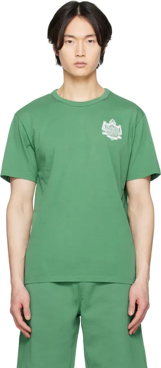 Maison Kitsuné Green Crest T-Shirt