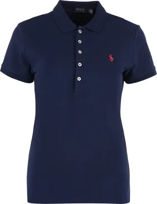 Stretch Cotton Piqué Polo Shirt