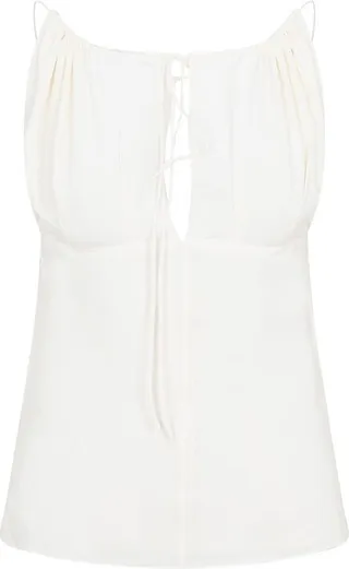 Totême Gathered Halterneck Top