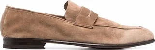 Low-Heel Penny Loafers