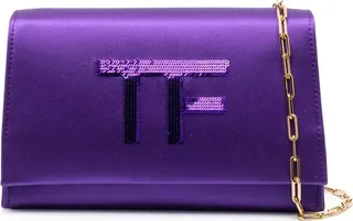 Disco sequin-embellished crossbody bag