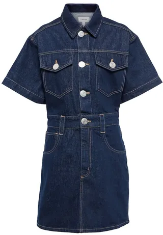 Denim minidress