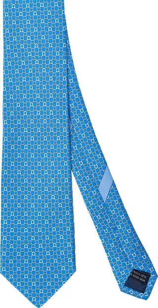 Salvatore silk jacquard tie