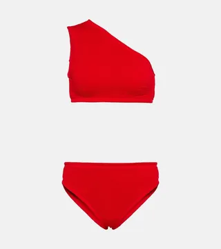 One-shoulder bikini