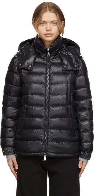 Moncler Black Down Dalles Jacket