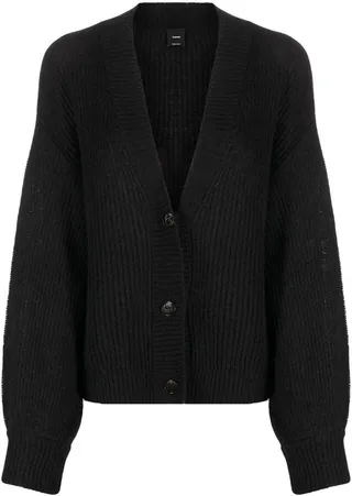 V-neck cardigan
