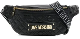 Quilted Logo Plaque Belt Bag