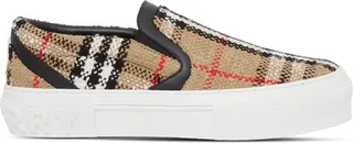 Vintage Check slip-on trainers