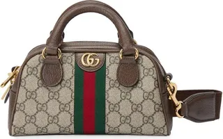 Ophidia GG-canvas tote