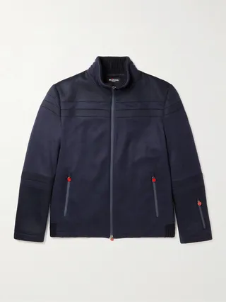 Cashmere Bomber Jacket