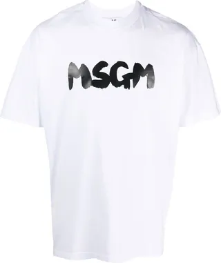 logo-print cotton T-shirt