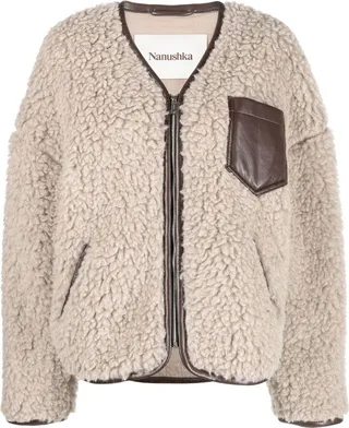 Charlu faux-shearling jacket