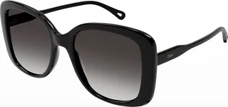 Gradient Rectangle Acetate Sunglasses