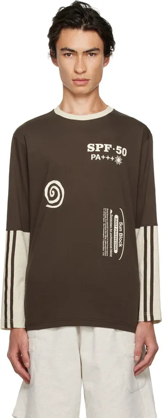 Kijun SSENSE Exclusive Brown Football T-Shirt