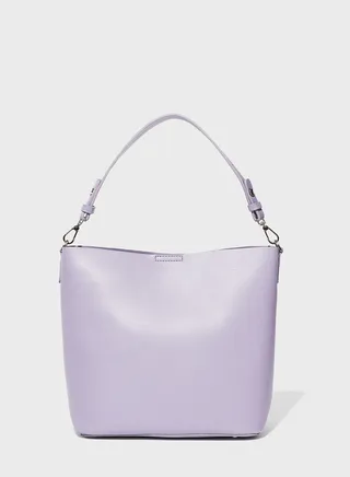 Fabric Strap Shoulder Bag