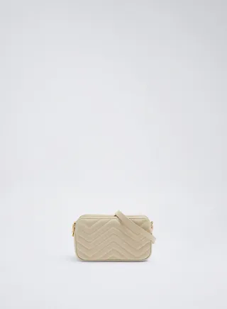 Quilted Chain Crossbody Bag