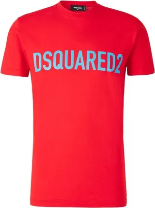 Dsquared2 Logo Printed Crewneck T-Shirt