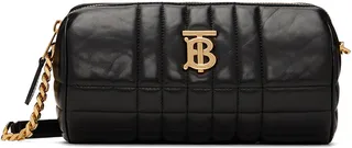 Burberry Black Lola Barrel Shoulder Bag