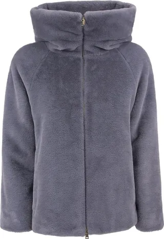 Herno Hooded Zip-Up Jacket