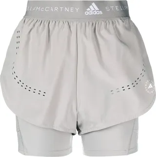 True purpose layered shorts