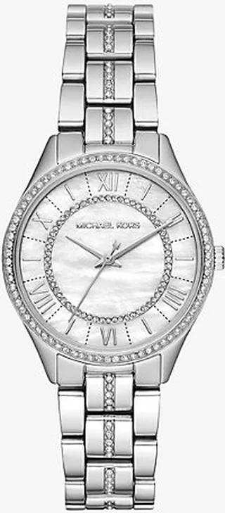 Mini Lauryn Pavé Silver-Tone Watch