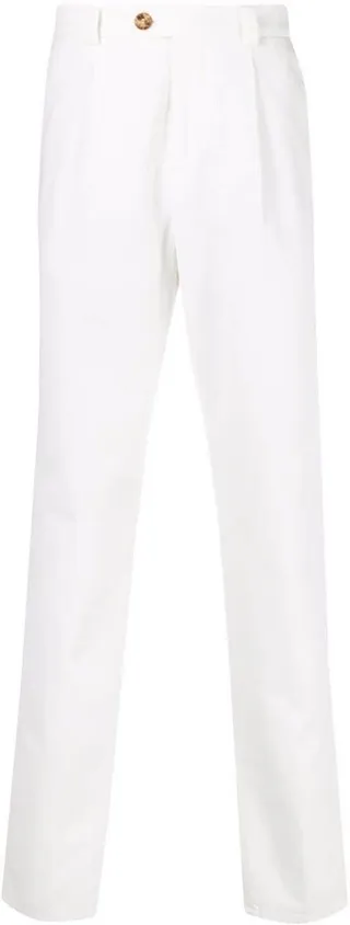 Straight-Leg Chino Trousers
