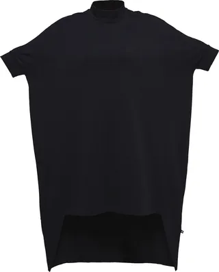 NON+ - NON508 Short Sleeve Loose Dress - Black