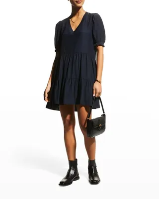 Emalina Tiered Babydoll Dress