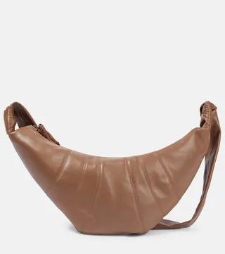Croissant Medium leather shoulder bag
