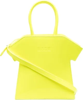 Embossed-Logo Tote Bag