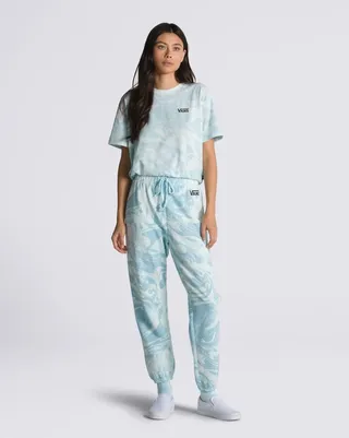 Marble Print Relaxed Sweatpant