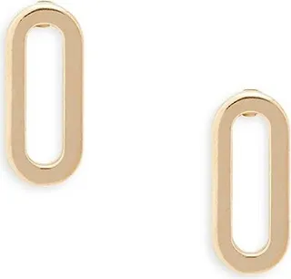 14K Yellow Gold Huggie Earrings