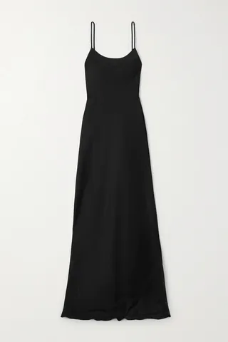 Victoria Beckham - Satin Gown - Black