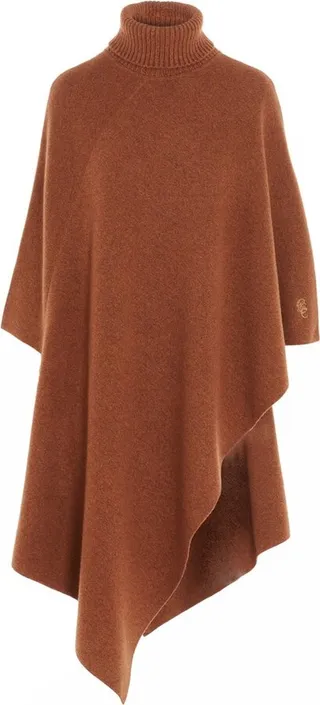 Chloé Turtleneck Knit Cape