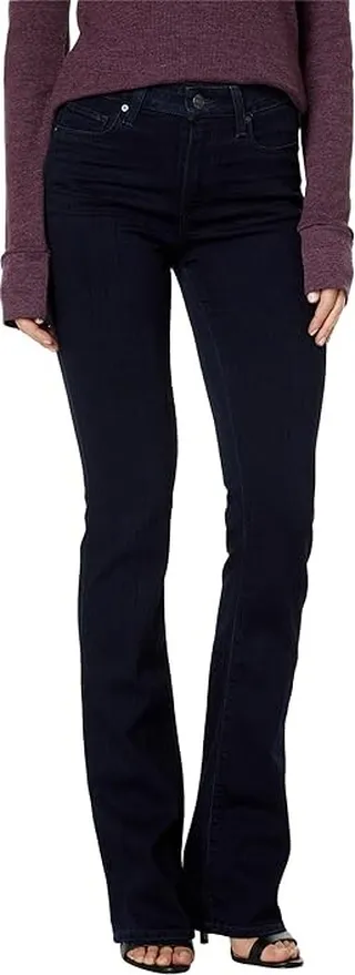 Paige High-Rise Manhattan Boot in Masquerade (Masquerade) Women's Jeans