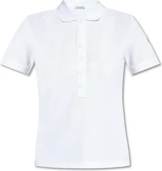 Moncler Logo-Patch Detailed Polo Shirt