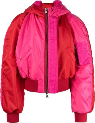 Kamila colour-block bomber jacket