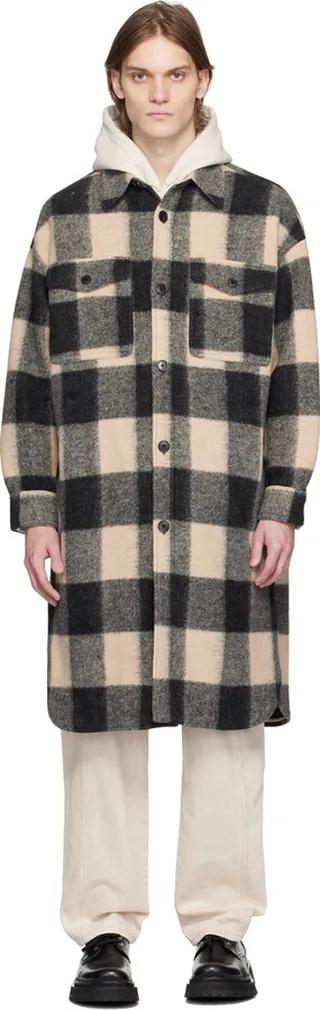 Isabel Marant Black Kotajo Coat