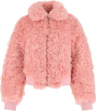 Bottega Veneta Cropped High Neck Jacket